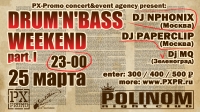 Drum'n'Bass weekend 